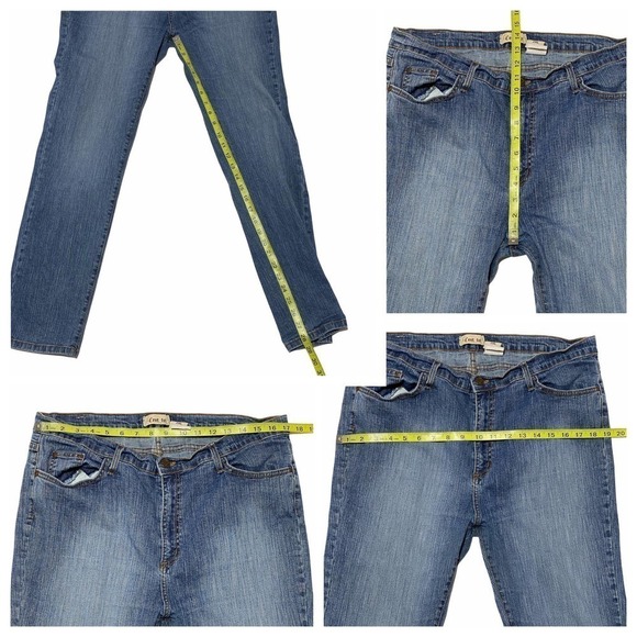 C'EST Tai Medium Wash Blue Denim Skinny Jeans - Picture 12 of 12